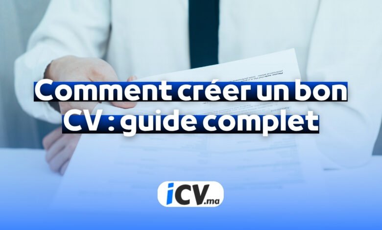 un bon CV