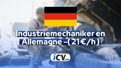 Industriemechaniker (m/w/d) en Allemagne – Salaire 21€/h à Alfter
